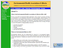 Tablet Screenshot of eha-ab.ca